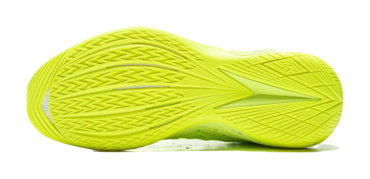 Li Ning Buckets Basketball Shoes Mens Low top Fluorescent Alpha Hydroxy Acids Green  vjsneaker.com