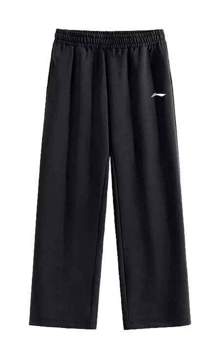 Li Ning Casual Pants Unisex Black Moderate Sweatpants  vjsneaker.com