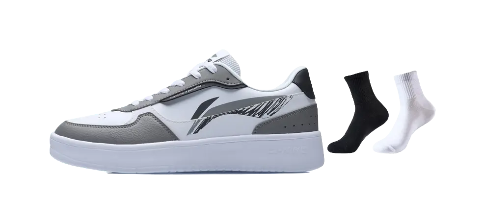 Li Ning Duda Slip Resistant, Abrasion Resistant, Balanced, Lightweight, Breathable, Height Increasing Low top  vjsneaker.com