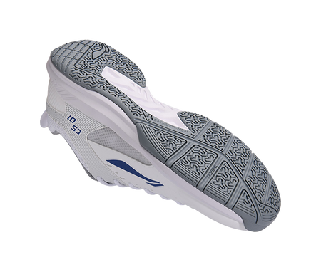 Li Ning Feather Cushion Low-Top Badminton Shoes - Lightweight Breathable & Abrasion Resistant Unisex Standard White 