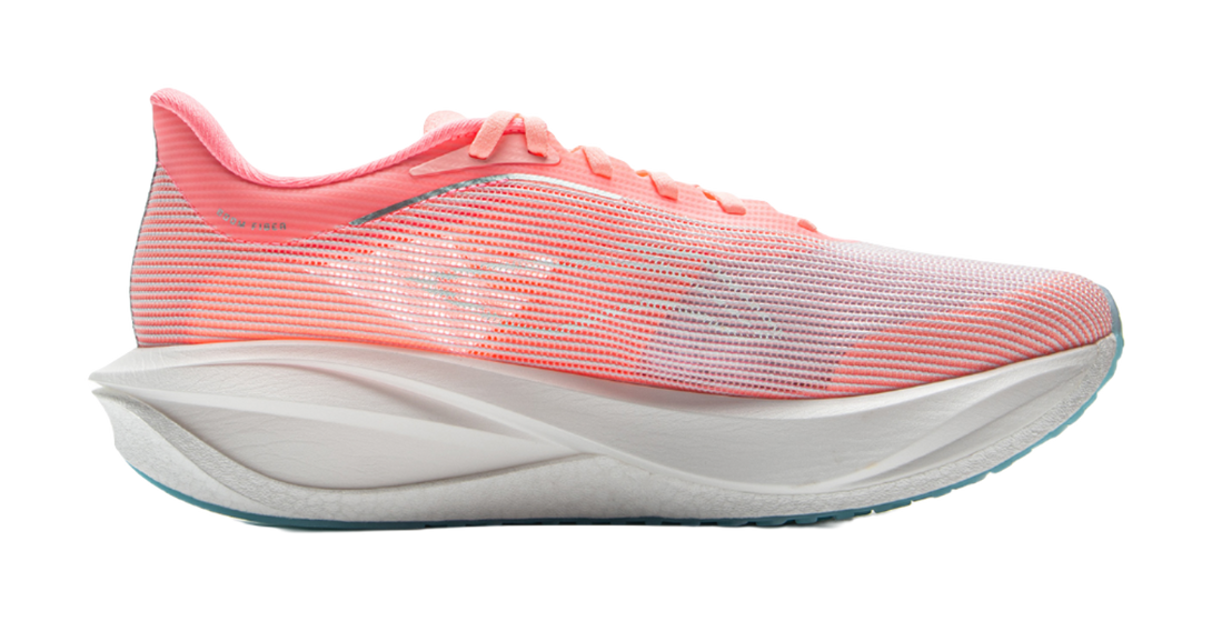 Li Ning Feidian 5 Challenger - Carbon Plate Racing Shoes for Men Lightweight & High Rebound in Pink 