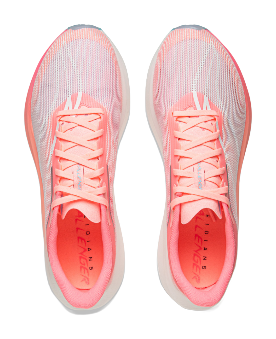 Li Ning Feidian 5 Challenger - Carbon Plate Racing Shoes for Men Lightweight & High Rebound in Pink 