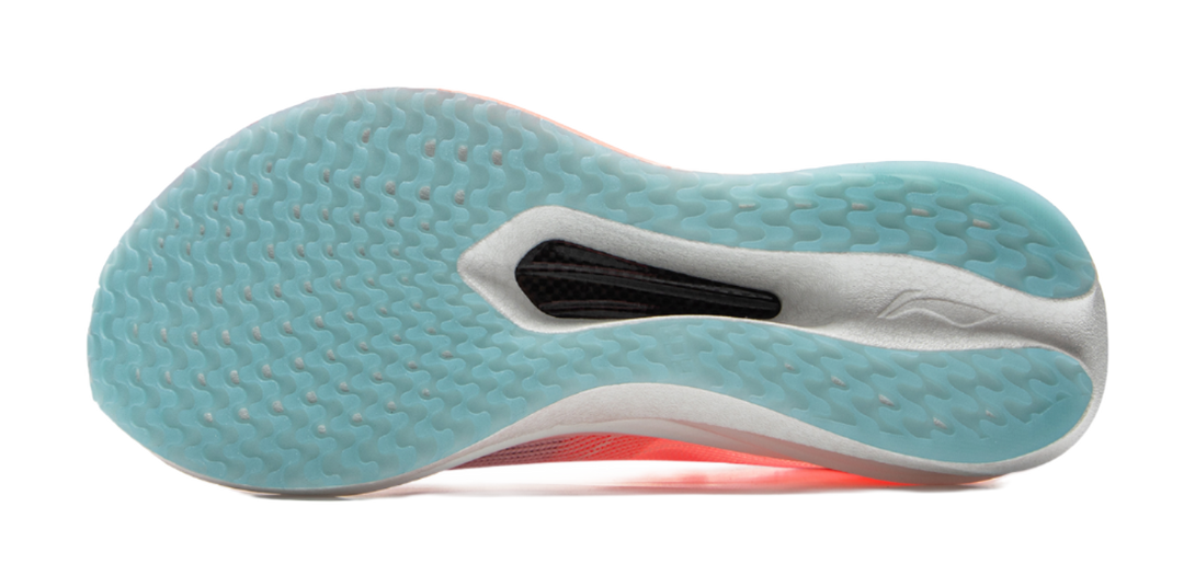 Li Ning Feidian 5 Challenger - Carbon Plate Racing Shoes for Men Lightweight & High Rebound in Pink 