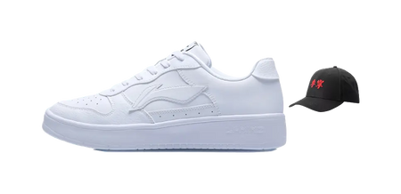 Li Ning Floating Boat Slip Resistant, Abrasion Resistant, Breathable, Height Increasing Low top Skateboard Shoes Mens  vjsneaker.com