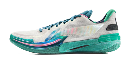 Li-Ning Gamma 1 "Glory" - Basketball Shoes Mens White Green  VJSNEAKER