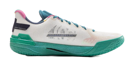 Li-Ning Gamma 1 "Glory" - Basketball Shoes Mens White Green  VJSNEAKER