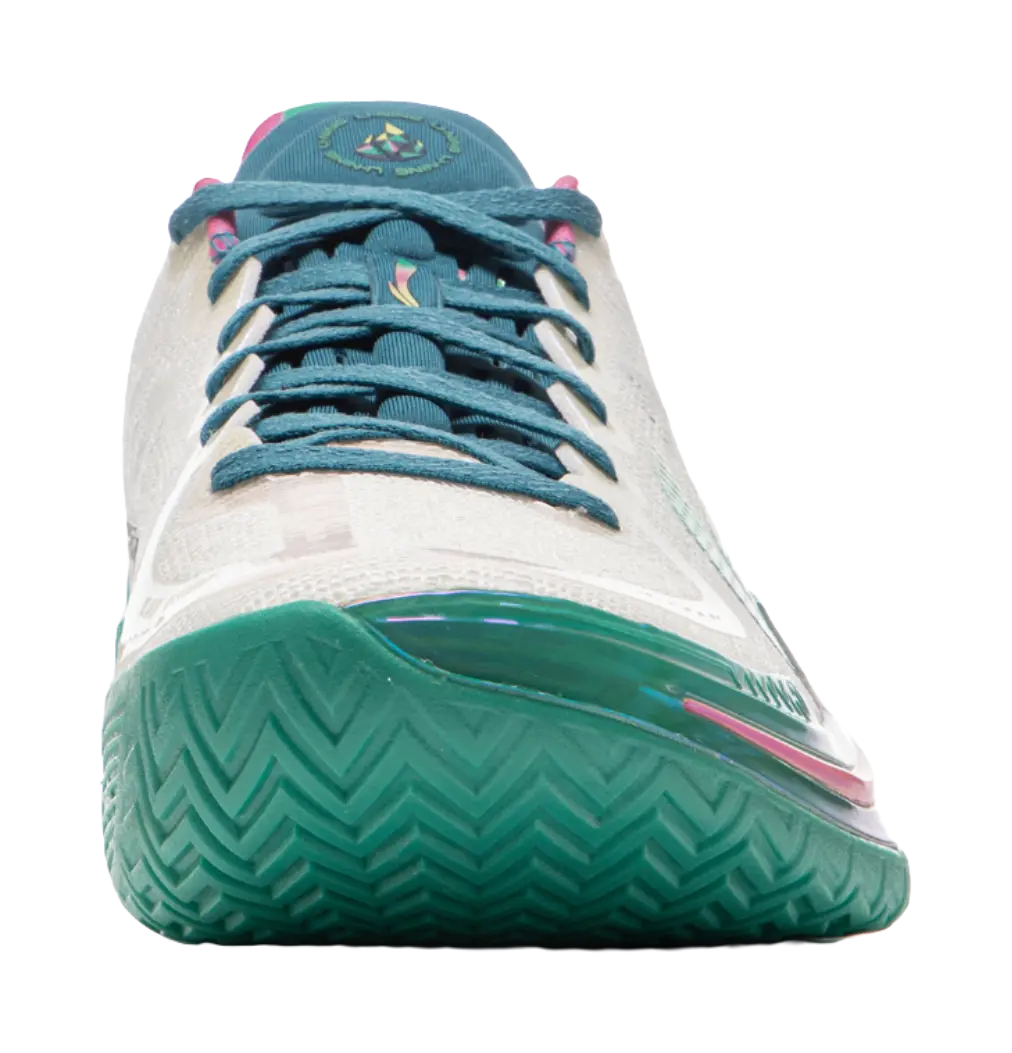 Li-Ning Gamma 1 "Glory" - Basketball Shoes Mens White Green  VJSNEAKER