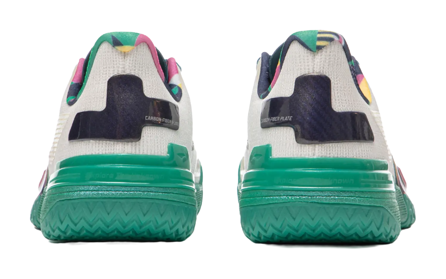 Li-Ning Gamma 1 "Glory" - Basketball Shoes Mens White Green  VJSNEAKER