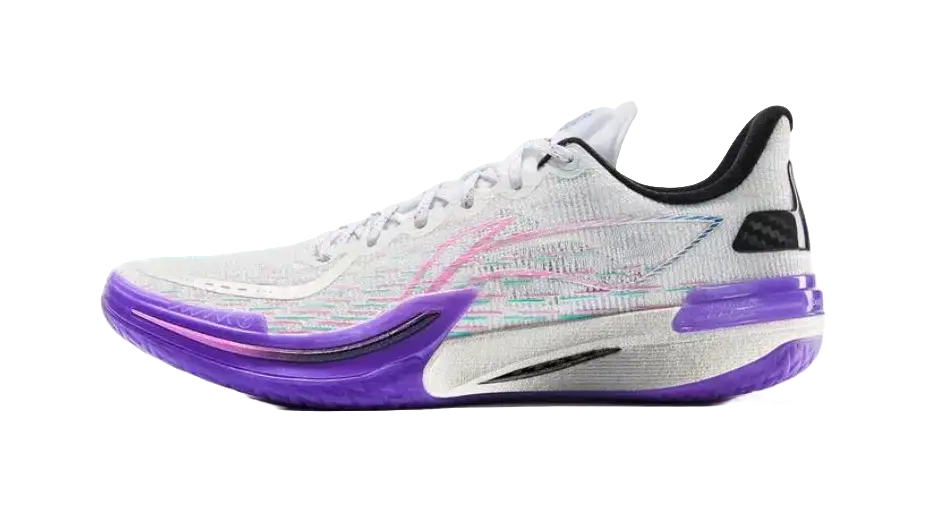 Li-Ning Gamma 1 "Meteor Shower" - Basketball Shoes Men Purple White  VJSNEAKER