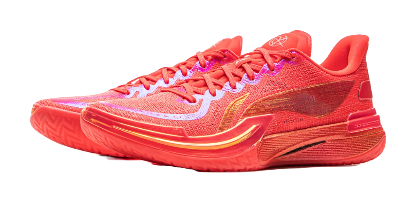 Li-Ning Gamma 1 "Red Elf" CNY Year of the Snake Limited Edition - Basketball Shoes Mens Red  VJSNEAKER