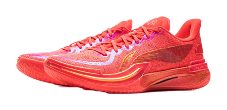 Li-Ning Gamma 1 "Red Elf" CNY Year of the Snake Limited Edition - Basketball Shoes Mens Red  VJSNEAKER