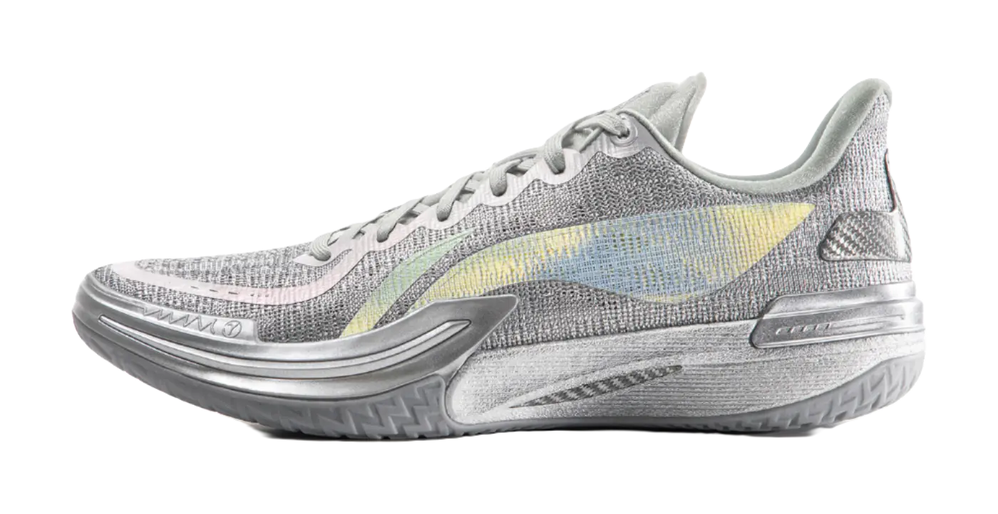 Li-Ning Gamma 1 "Silver Toad" - Basketball Shoes Mens Silver  VJSNEAKER