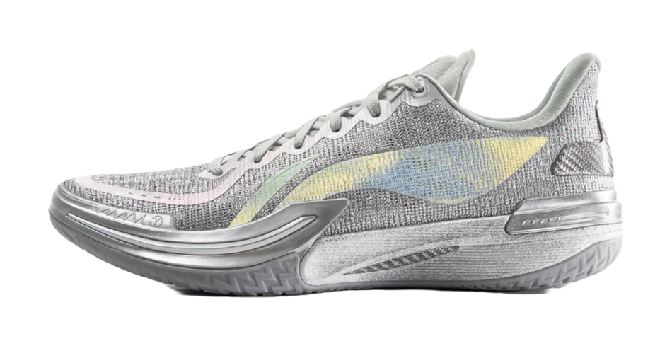 Li-Ning Gamma 1 "Silver Toad" - Basketball Shoes Mens Silver  VJSNEAKER