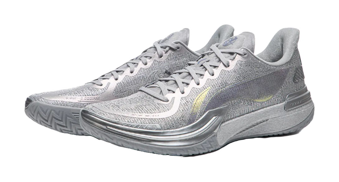 Li-Ning Gamma 1 "Silver Toad" - Basketball Shoes Mens Silver  VJSNEAKER