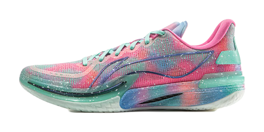 Li-Ning Gamma 1 "Sweet Universe" - Basketball Shoes Men's Low top Neon Pink  VJSNEAKER
