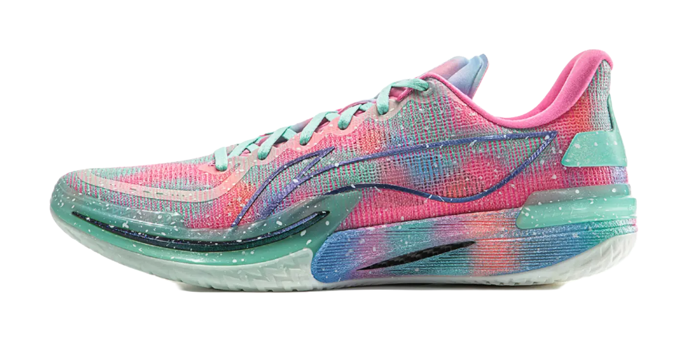 Li-Ning Gamma 1 "Sweet Universe" - Basketball Shoes Men's Low top Neon Pink  VJSNEAKER