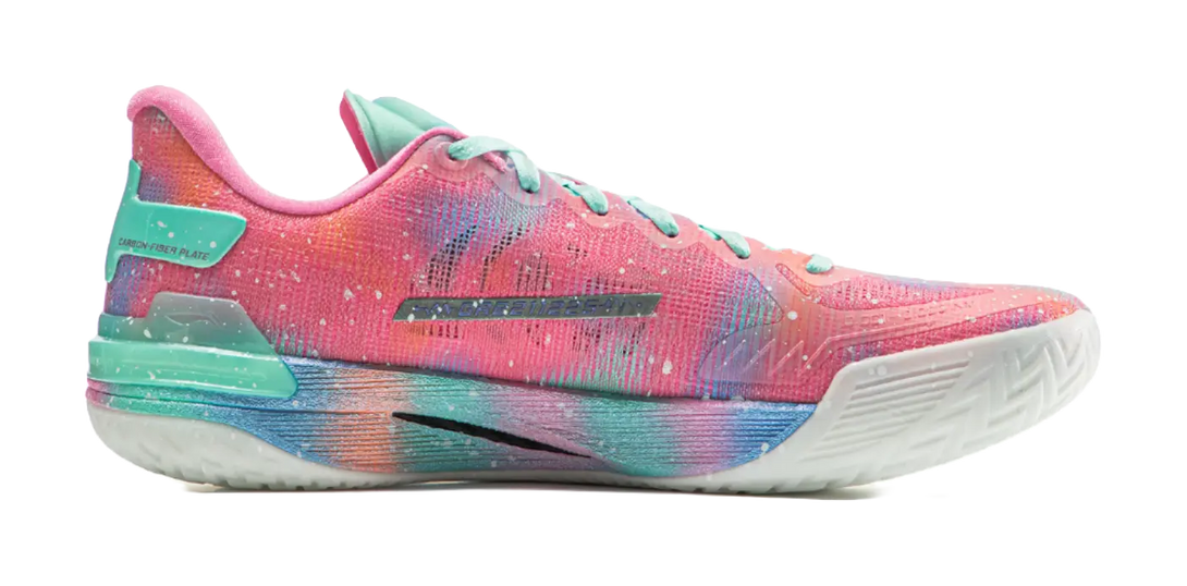 Li-Ning Gamma 1 "Sweet Universe" - Basketball Shoes Men's Low top Neon Pink  VJSNEAKER