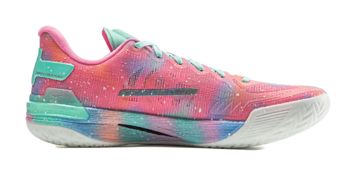 Li-Ning Gamma 1 "Sweet Universe" - Basketball Shoes Men's Low top Neon Pink  VJSNEAKER