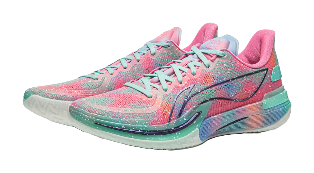 Li-Ning Gamma 1 "Sweet Universe" - Basketball Shoes Men's Low top Neon Pink  VJSNEAKER
