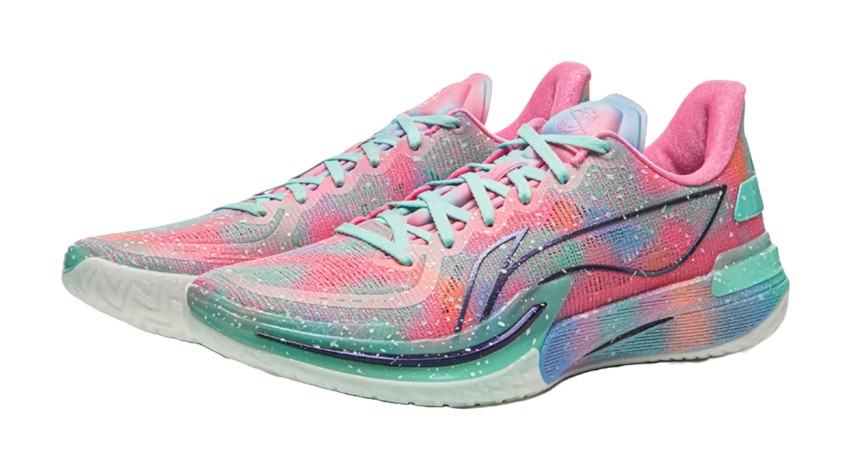 Li-Ning Gamma 1 "Sweet Universe" - Basketball Shoes Men's Low top Neon Pink  VJSNEAKER