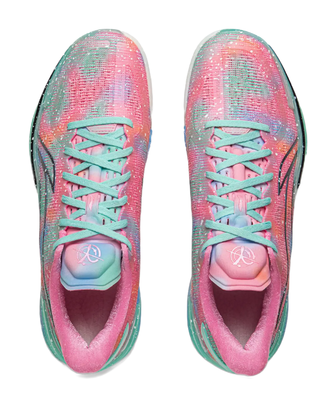 Li-Ning Gamma 1 "Sweet Universe" - Basketball Shoes Men's Low top Neon Pink  VJSNEAKER