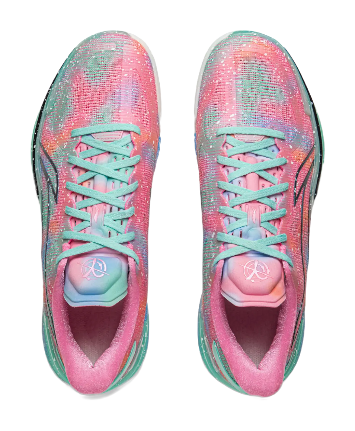 Li-Ning Gamma 1 "Sweet Universe" - Basketball Shoes Men's Low top Neon Pink  VJSNEAKER