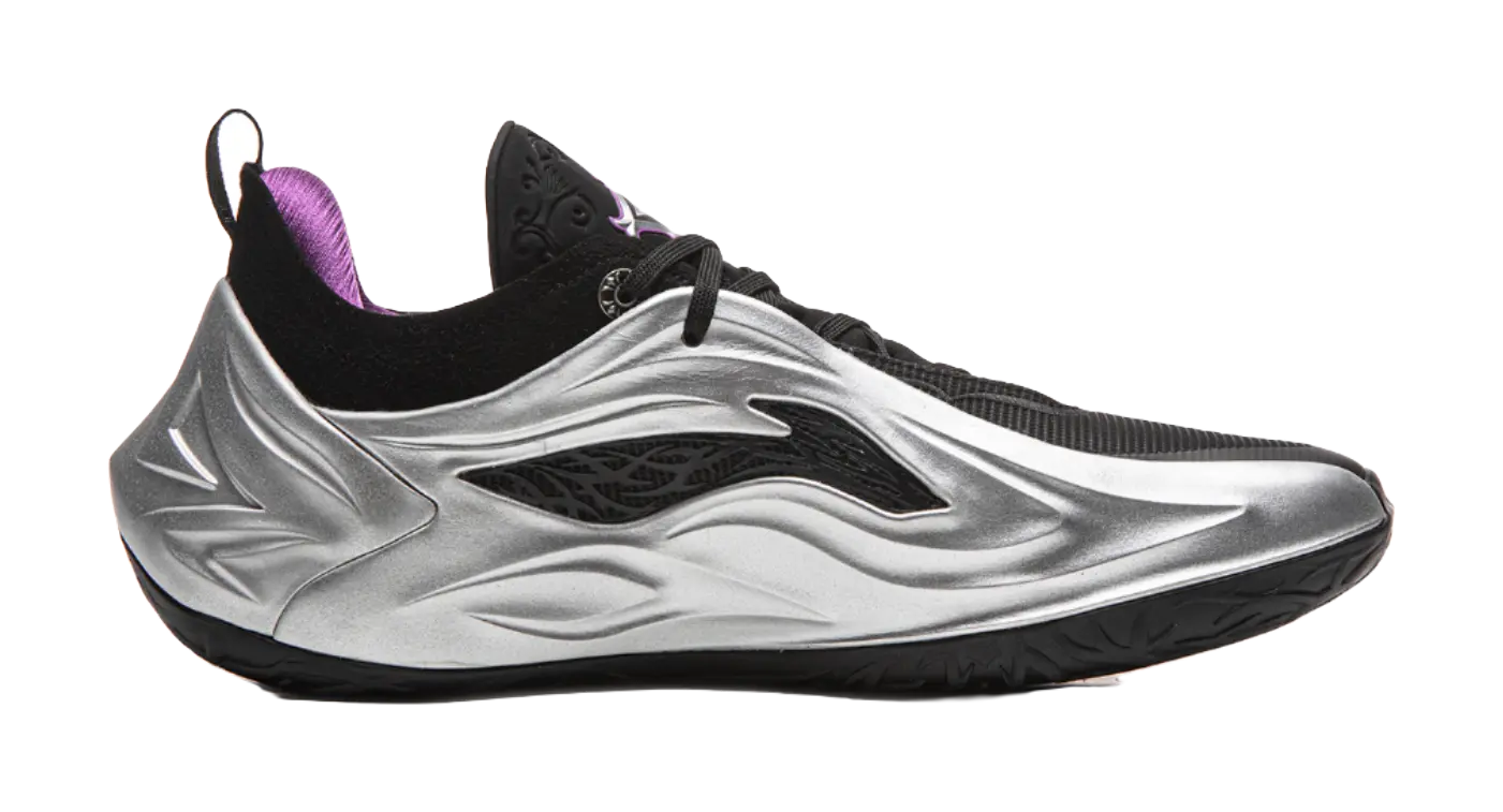 Li-Ning JB4 Jimmy Butler "Thorn" - Basketball Shoes Mens Silver Black Purple  VJSNEAKER