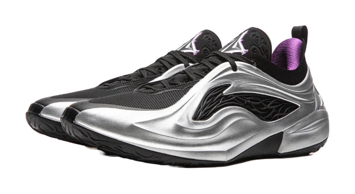 Li-Ning JB4 Jimmy Butler "Thorn" - Basketball Shoes Mens Silver Black Purple  VJSNEAKER