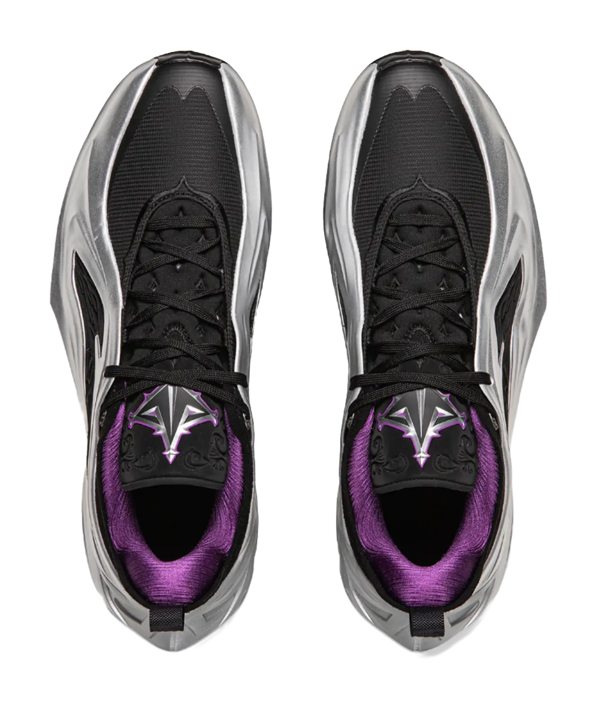 Li-Ning JB4 Jimmy Butler "Thorn" - Basketball Shoes Mens Silver Black Purple  VJSNEAKER