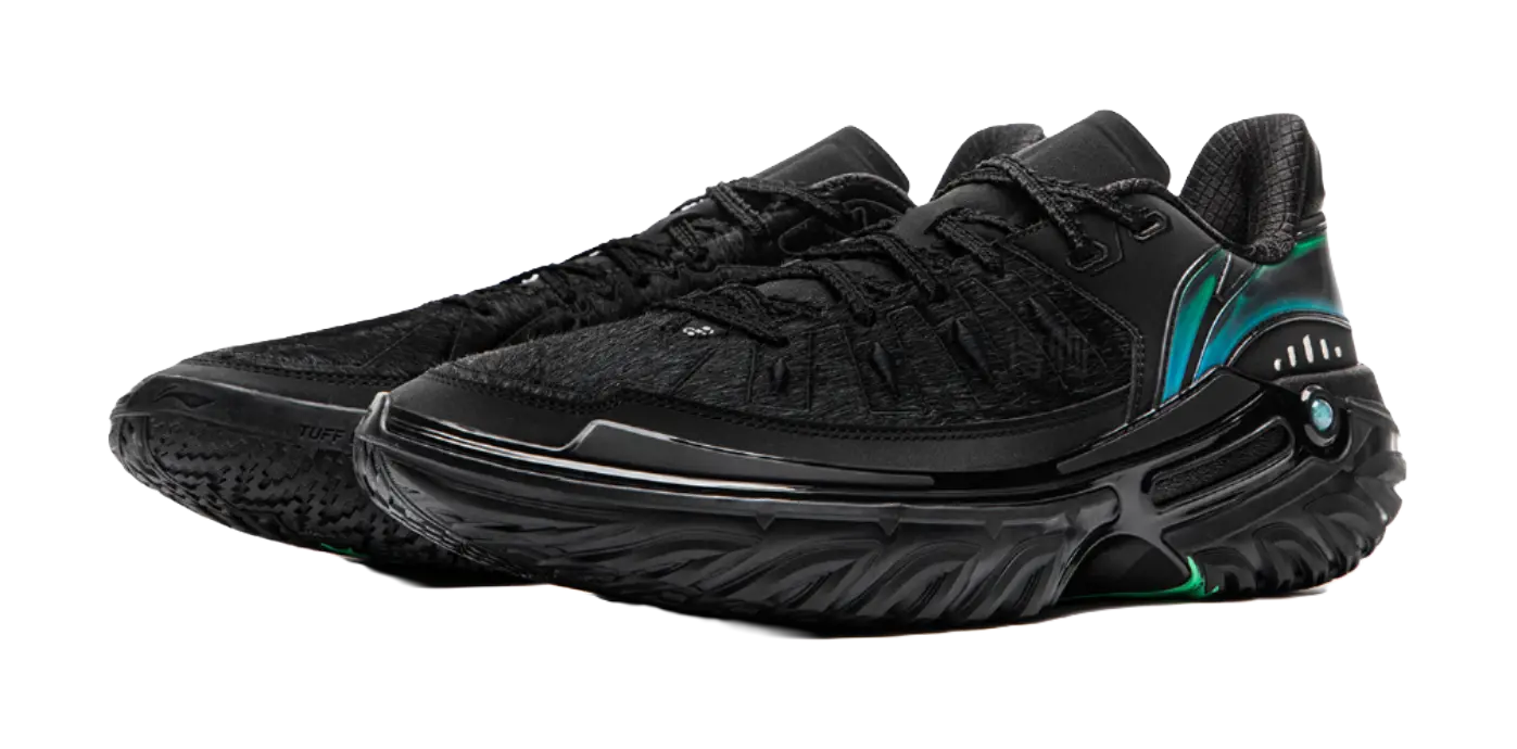 Li Ning Jie Ao 2 Basketball Shoes Mens Low top Black  vjsneaker.com