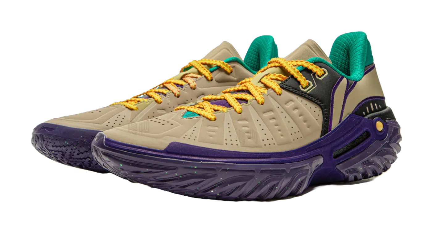 Li Ning Jie Ao 2 Basketball Shoes Mens Low top Gray  vjsneaker.com