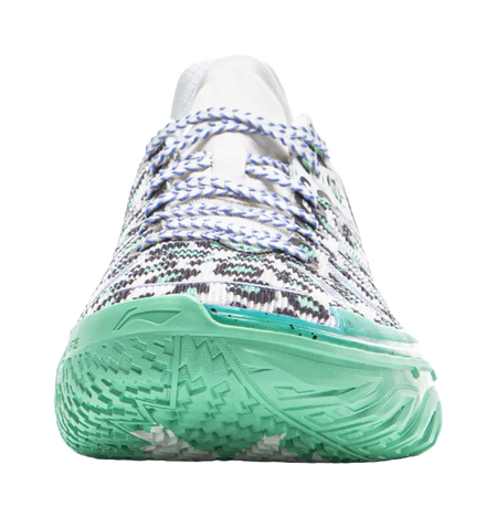 Li Ning Jie Ao 2 Basketball Shoes Mens Low top White Black Green  vjsneaker.com