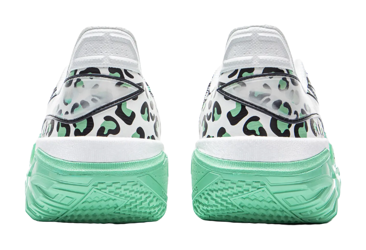 Li Ning Jie Ao 2 Basketball Shoes Mens Low top White Black Green  vjsneaker.com