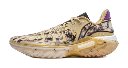 Li Ning Jie Ao 2 Basketball Shoes Mens Low top White Brown  vjsneaker.com