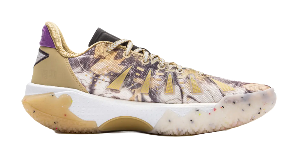 Li Ning Jie Ao 2 Basketball Shoes Mens Low top White Brown  vjsneaker.com