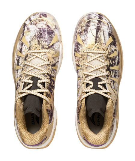 Li Ning Jie Ao 2 Basketball Shoes Mens Low top White Brown  vjsneaker.com