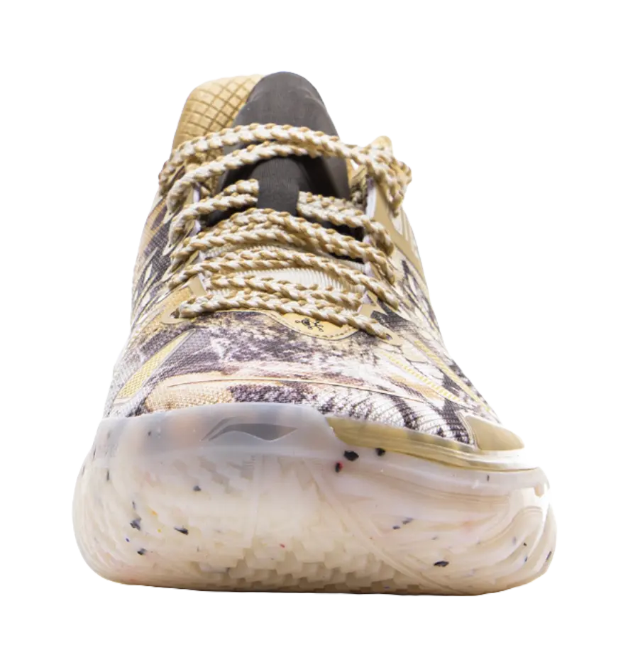 Li Ning Jie Ao 2 Basketball Shoes Mens Low top White Brown  vjsneaker.com