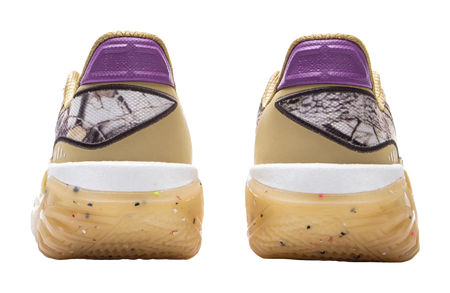 Li Ning Jie Ao 2 Basketball Shoes Mens Low top White Brown  vjsneaker.com