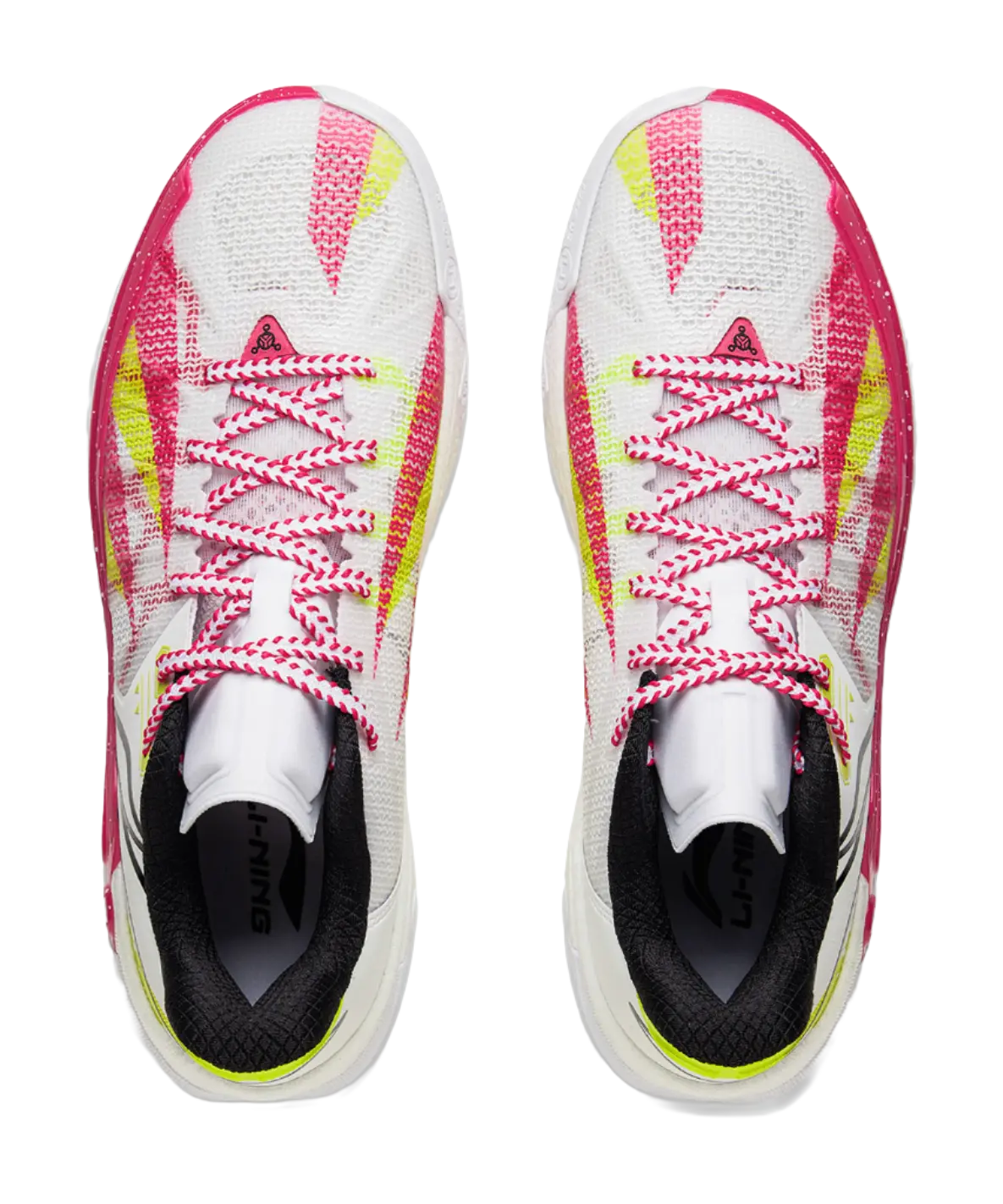 Li Ning Jie Ao 2 Basketball Shoes Mens Low top White Red  vjsneaker.com