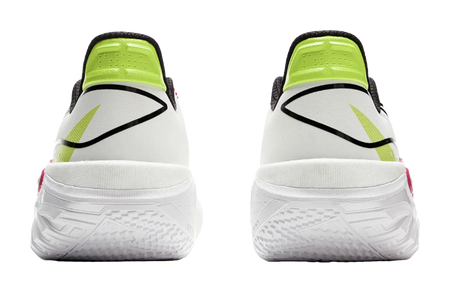 Li Ning Jie Ao 2 Basketball Shoes Mens Low top White Red  vjsneaker.com