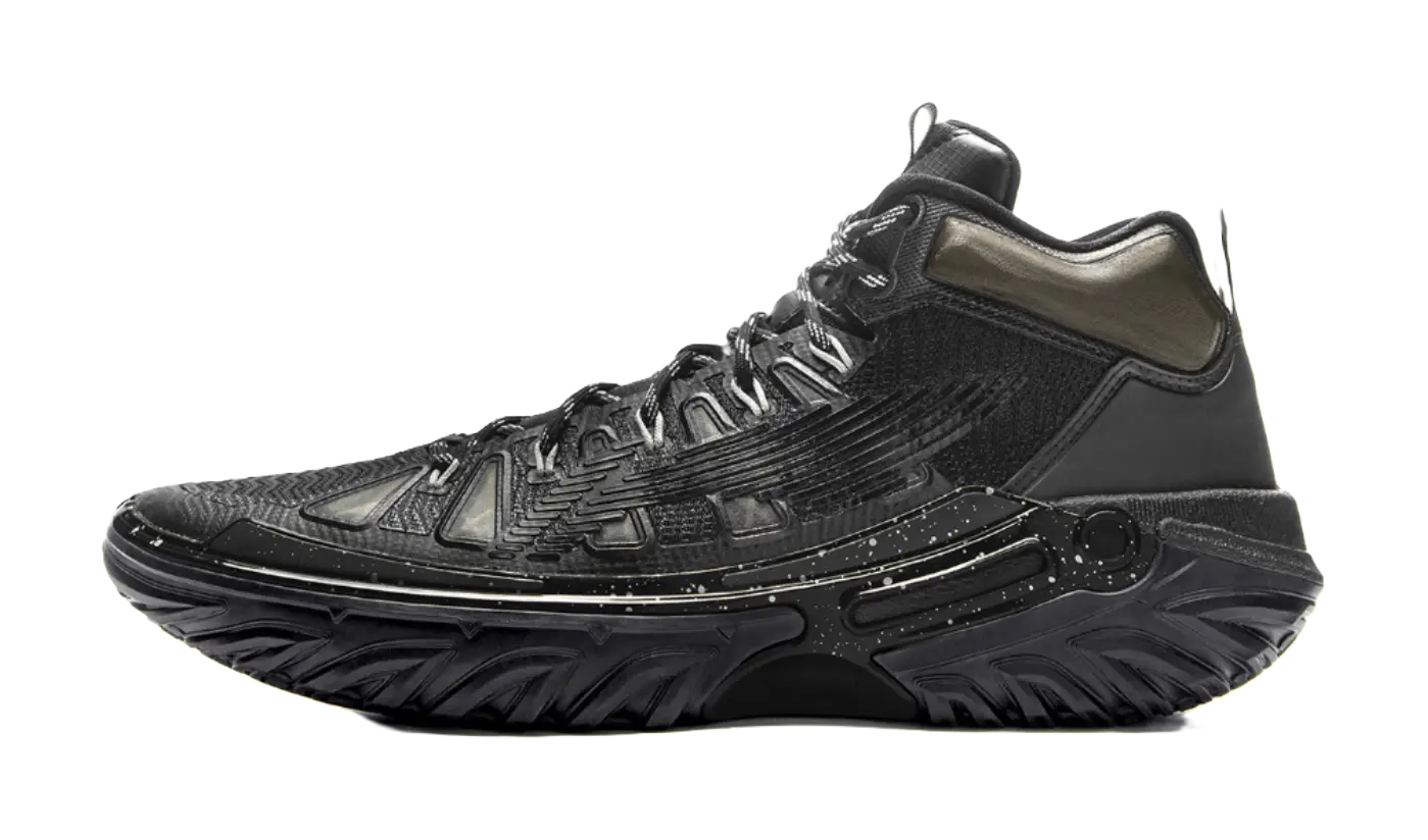 Li Ning Jie Ao 2High Basketball Shoes Mens High top Black  vjsneaker.com