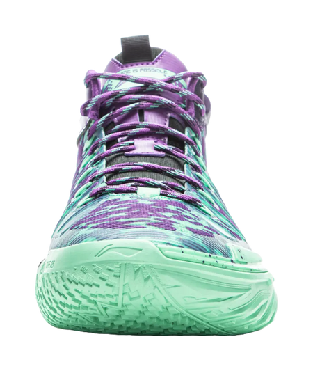 Li Ning Jie Ao 2High Basketball Shoes Mens High top Jade Green/Dragon Court Purple  vjsneaker.com