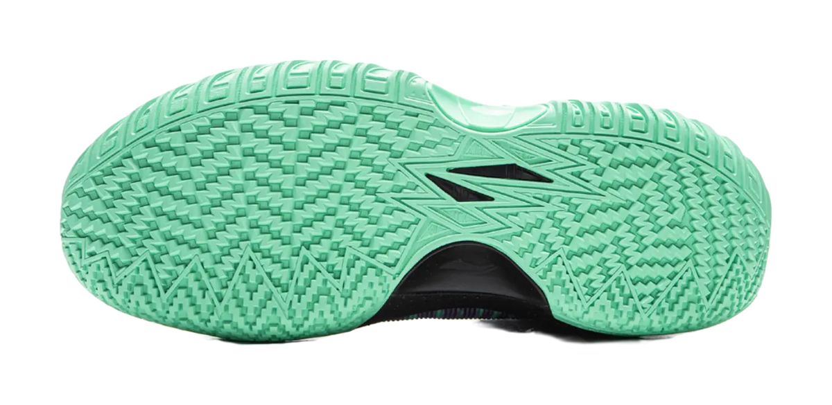 Li Ning Jie Ao 2High Basketball Shoes Mens High top Jade Green/Dragon Court Purple  vjsneaker.com