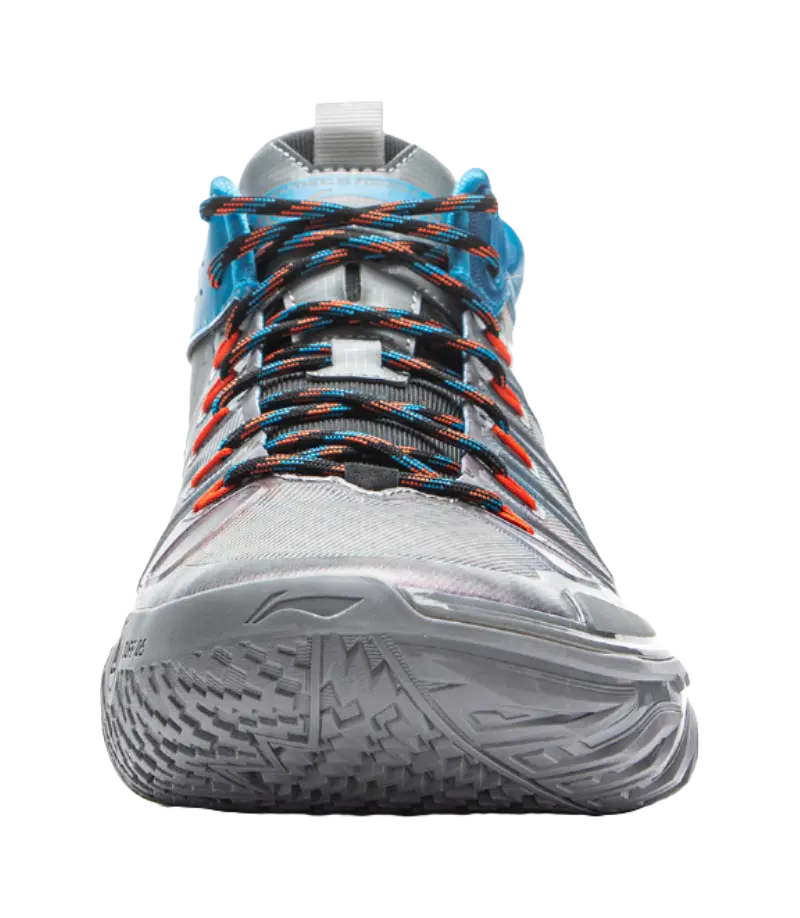 Li Ning Jie Ao 2High Basketball Shoes Mens High top Shark Gray/Black  vjsneaker.com