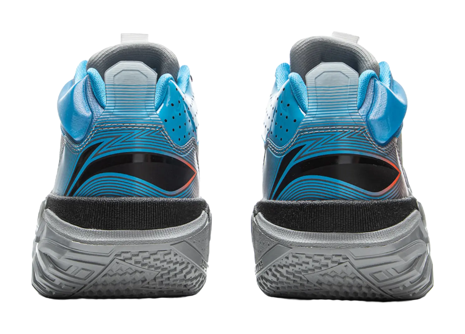 Li Ning Jie Ao 2High Basketball Shoes Mens High top Shark Gray/Black  vjsneaker.com