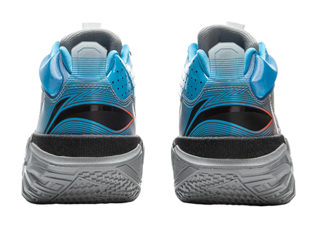 Li Ning Jie Ao 2High Basketball Shoes Mens High top Shark Gray/Black  vjsneaker.com