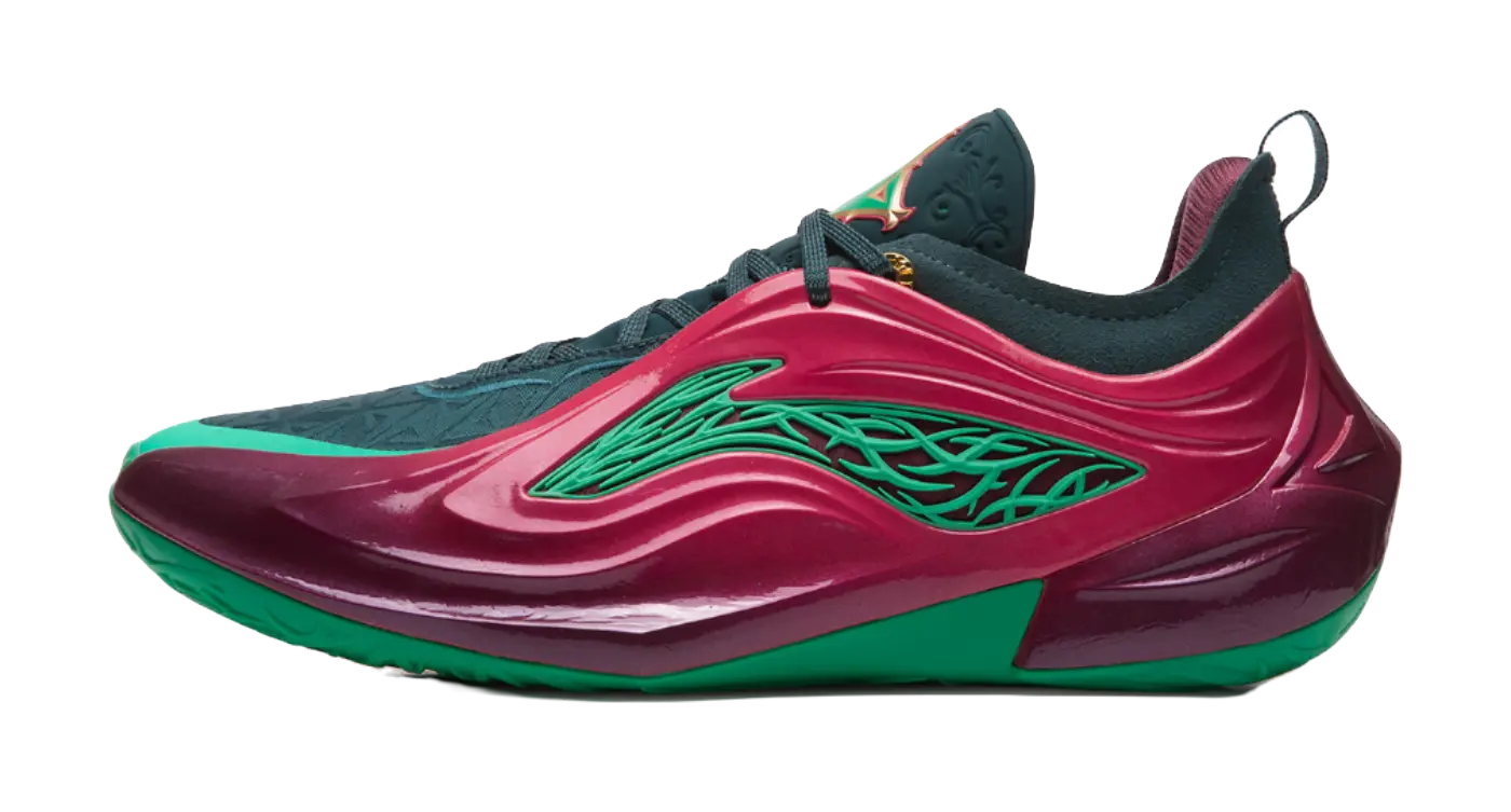 Li-Ning Jimmy Butler JB4 “Bloody Shadow” Limited Edition Basketball Shoes Mens Reef Green 