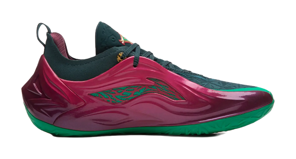 Li-Ning Jimmy Butler JB4 “Bloody Shadow” Limited Edition Basketball Shoes Mens Reef Green 