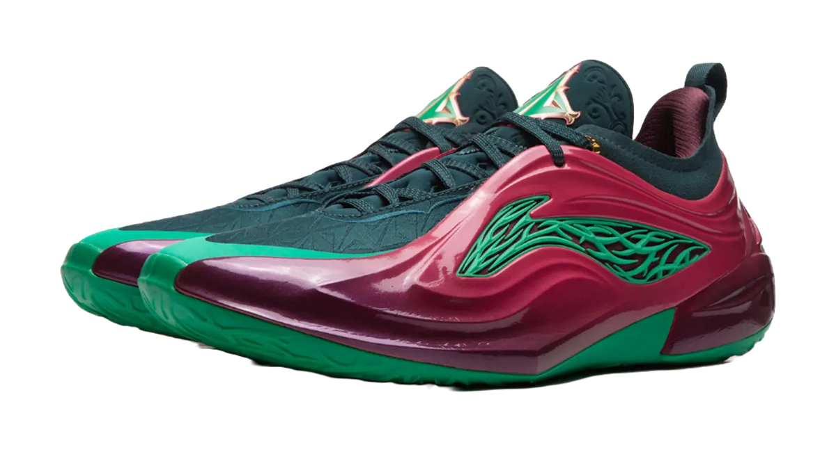 Li-Ning Jimmy Butler JB4 “Bloody Shadow” Limited Edition Basketball Shoes Mens Reef Green 