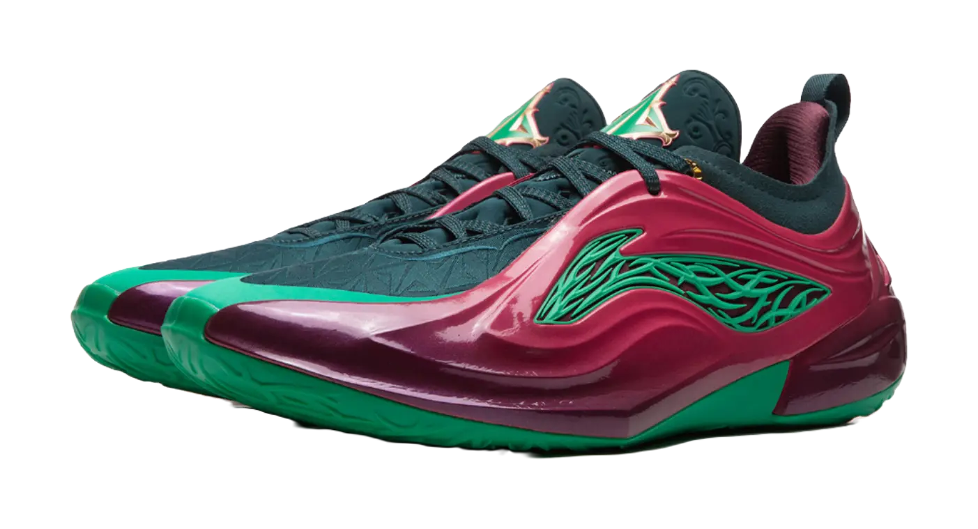 Li-Ning Jimmy Butler JB4 “Bloody Shadow” Limited Edition Basketball Shoes Mens Reef Green 